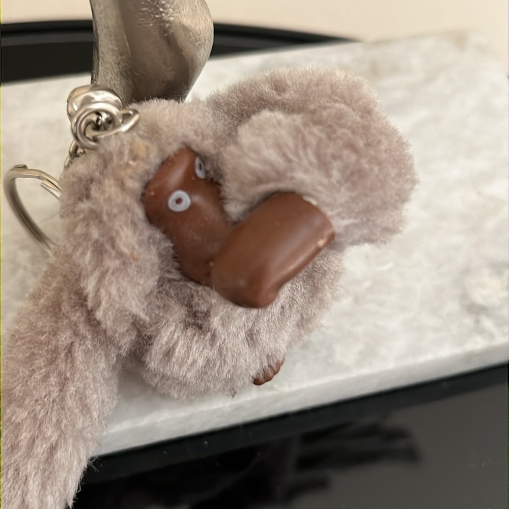 Kipling Key Chain light brown small vintage - Picture 4 of 7